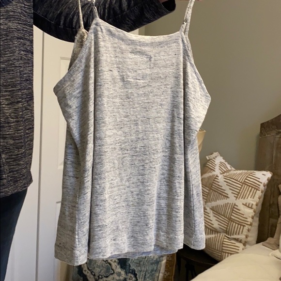 Chaser Gray Vintage Soft Linen Top Small - Picture 8 of 12